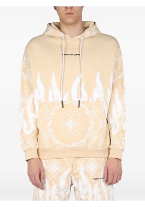Vision Of Super paisley-pattern hoodie - Neutrals