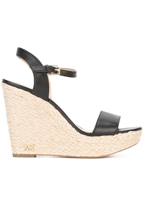 Michael Michael Kors wedge sandals - Black