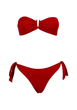 Fisico tie red bikini