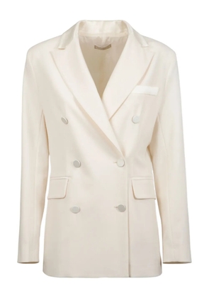 Antonelli double-breasted button blazer - Neutrals