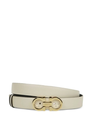 Ferragamo Gancini reversible leather belt - Neutrals