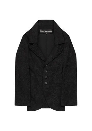 Junya Watanabe floral button jacket - Black