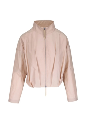 Lafayette 148 zip pleated jacket - Neutrals