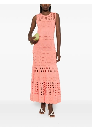 Ulla Johnson Lakshmi sleeveless midi dress - Pink
