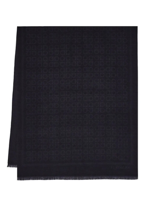 Ferragamo Gancini scarf - Black