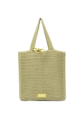 GIANNI CHIARINI crochet tote bag - Green
