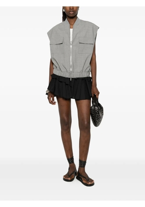 Nine In The Morning flap-pockets waistcoat - Grey