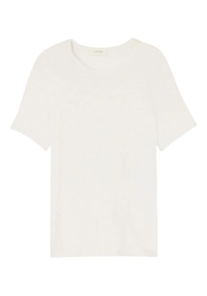 American Vintage Sonoma raw-edge T-shirt - White