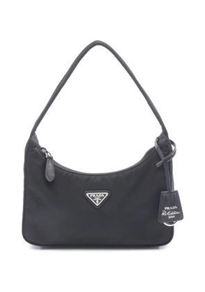 Prada Pre-Owned 2013-2026 Mini Tessuto Re Edition 2000 shoulder bag - Black