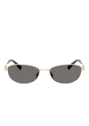 Tiffany & Co Eyewear oval-frame sunglasses - Gold