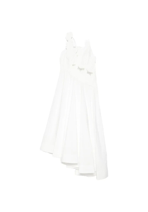 ZIMMERMANN Luna appliqué midi dress - Neutrals