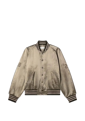 Golden Goose mandarin collar bomber jacket - Neutrals