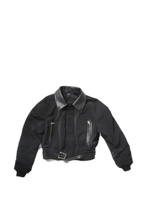 Enfants Riches Déprimés cropped bomber jacket - Black