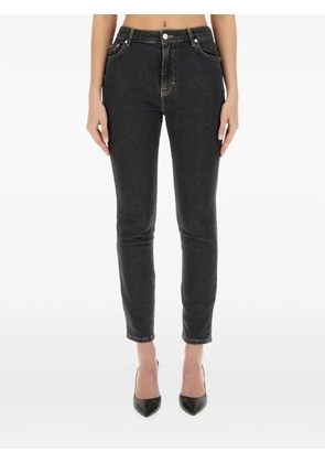 MOSCHINO JEANS skinny cropped jeans - Black