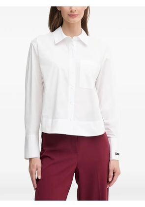 DKNY patch-pocket shirt - White