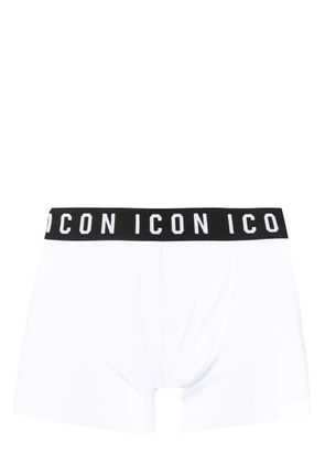 DSQUARED2 logo waistband boxers - White
