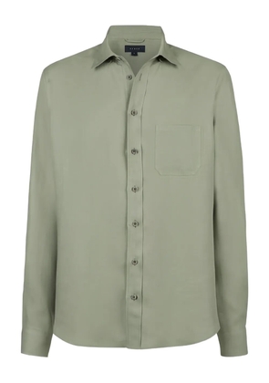 Sease button-down linen shirt - Green