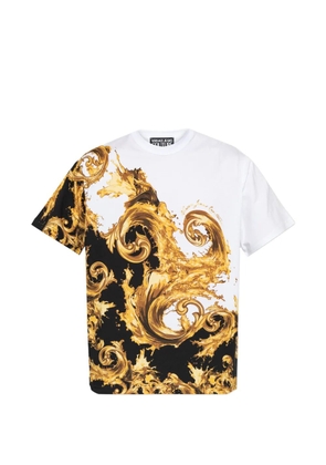 Versace Jeans Couture Wave Couture-print T-shirt - White