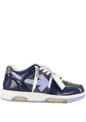 Off-White leather sneakers - Blue