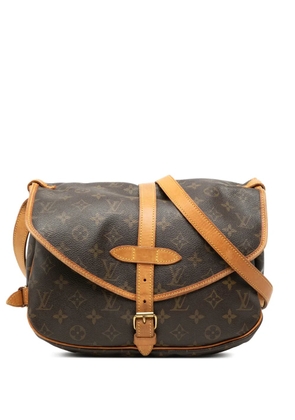 Louis Vuitton Pre-Owned 2002 Monogram Saumur 25 crossbody bag - Brown