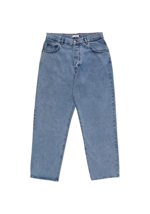 Pop Trading Company washed denim pants - Blue