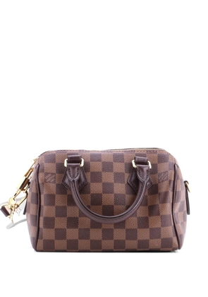 Louis Vuitton Pre-Owned Speedy Bandouliere Bag Damier 20 satchel - Brown