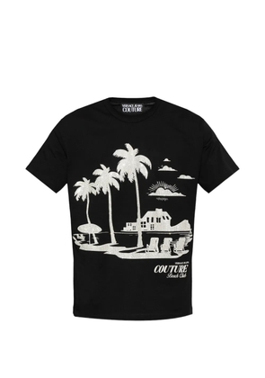 Versace Jeans Couture embellished T-shirt - Black