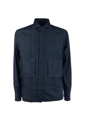 Corneliani pocket shirt - Blue