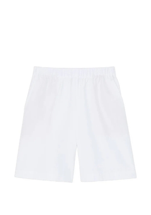 Lafayette 148 Riverside poplin shorts - White