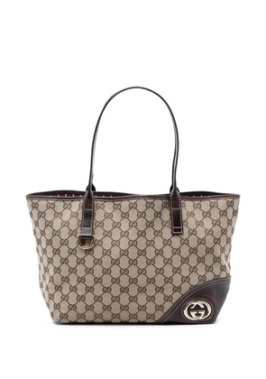 Gucci Pre-Owned 2016-2025 GG Canvas New Britt tote bag - Neutrals