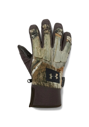 Under Armour patterned gloves - Brown