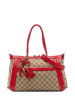 Gucci Pre-Owned 2016-2026 GG Canvas Bella satchel - Neutrals
