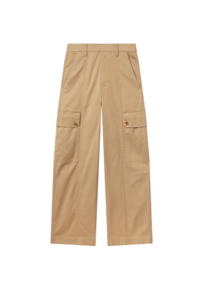 A.L.C. Carter buttoned patch-pocket trousers - Neutrals