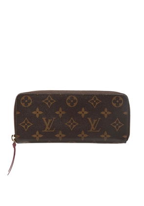 Louis Vuitton Pre-Owned 2016 Monogram Clemence Wallet long wallets - Brown