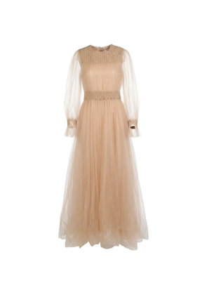 Valentino Garavani embellished gown dress - Neutrals