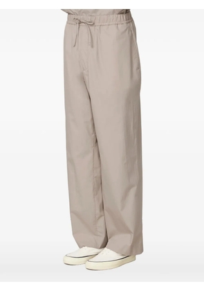 Officine Generale Nilson drawstring-fastening tailored trousers - Neutrals
