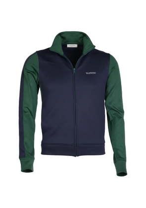 Valentino Garavani zip-up sweatshirt - Blue