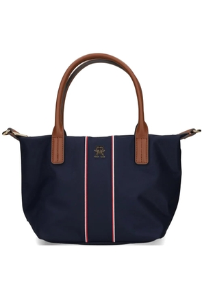 Tommy Hilfiger stripe tophandle tote bag - Blue