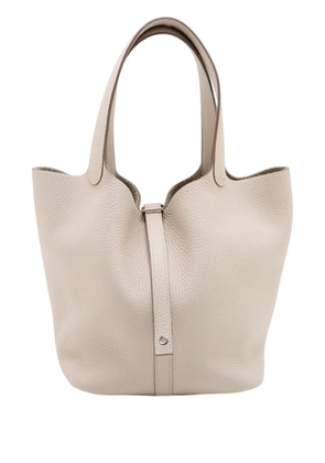 Hermès Pre-Owned 2018 Clemence Picotin Lock 22 handbag - White