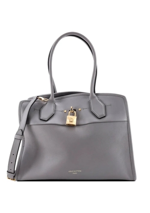 Louis Vuitton Pre-Owned City Steamer Soft Handbag Leather MM shoulder bag - Grey