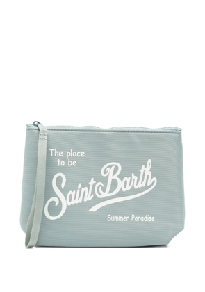 MC2 Saint Barth Aline zip clutch - Blue