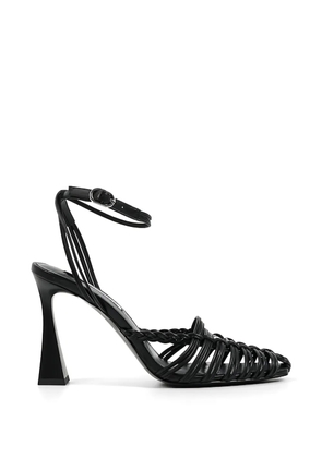 Karl Lagerfeld braided strap pumps - Black