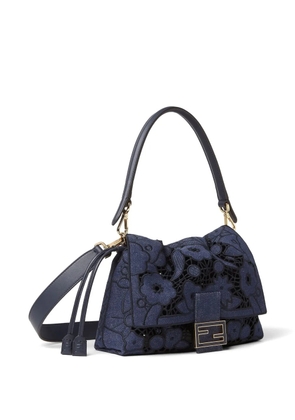 FENDI medium Mamma Baguette shoulder bag - Blue
