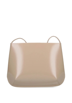 FANE Loge leather shoulder bag - Neutrals