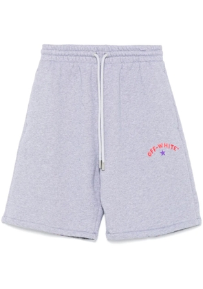 Off-White STAR ARROW SKATE SWEATSHORTS GREY MELANG