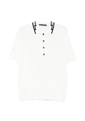 Low Brand button polo shirt - White