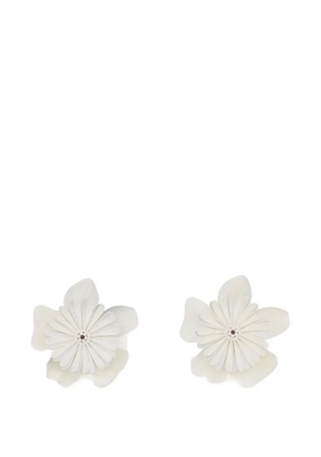 Chloé Bloom earrings - White