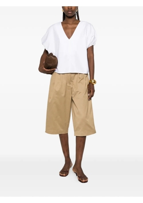 BATAKOVIC Belgrade V-neck shirt - White