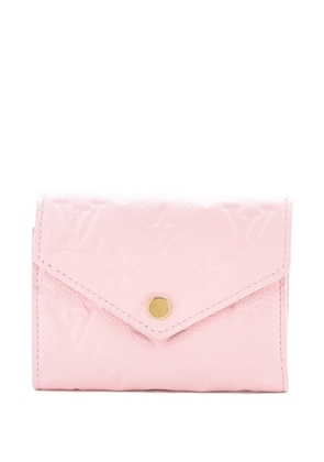 Louis Vuitton Pre-Owned Victorine Wallet Monogram Empreinte Leather small wallets - Pink