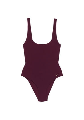 Kiki de Montparnasse lace-up swimsuit - Purple